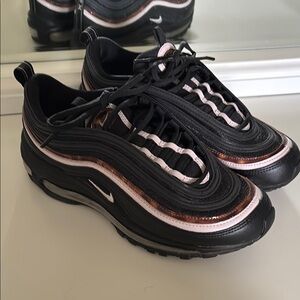 Nike Air Max 97 Black and Pink Sneakers